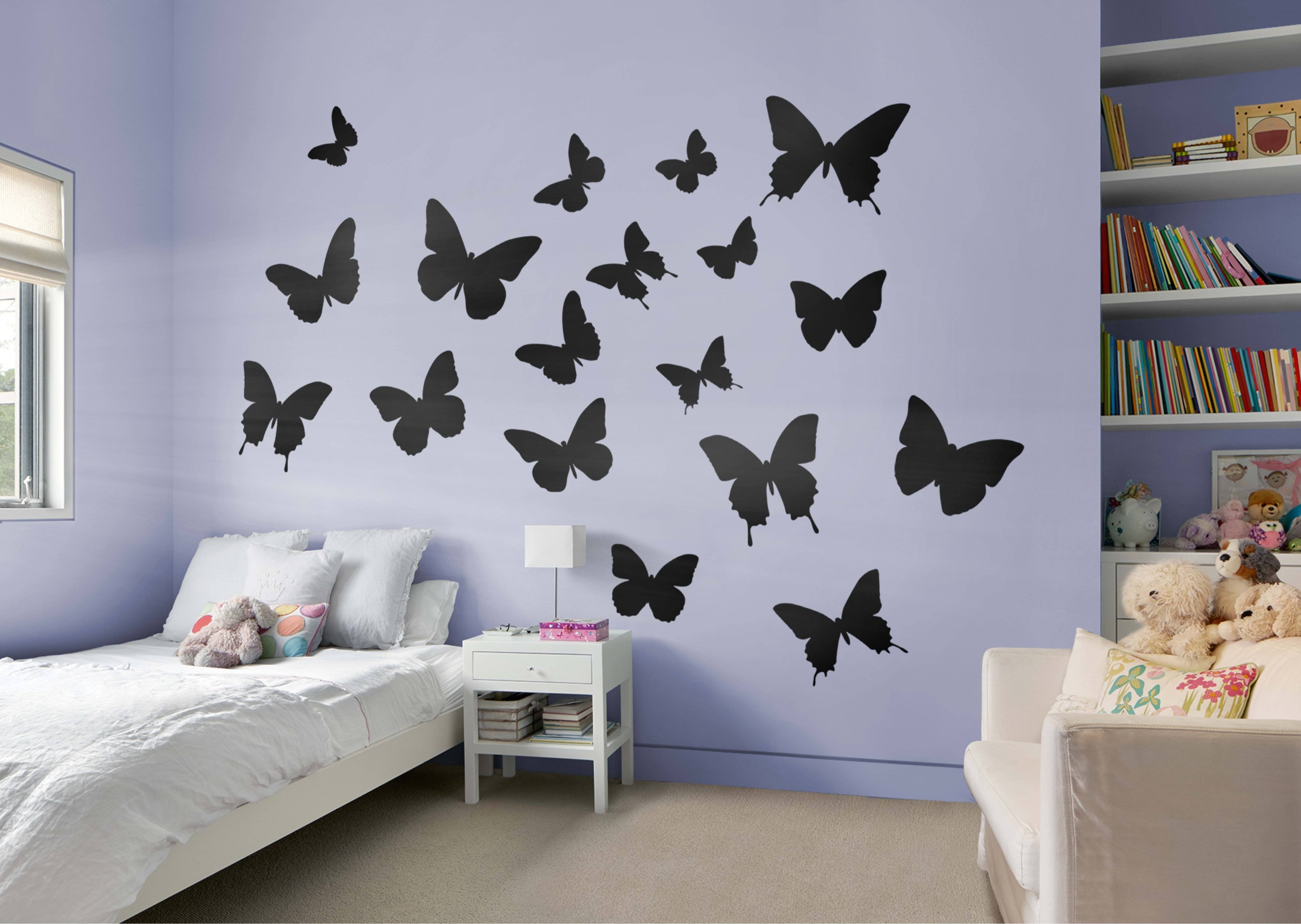 Бабочки На Стене (222 фото)