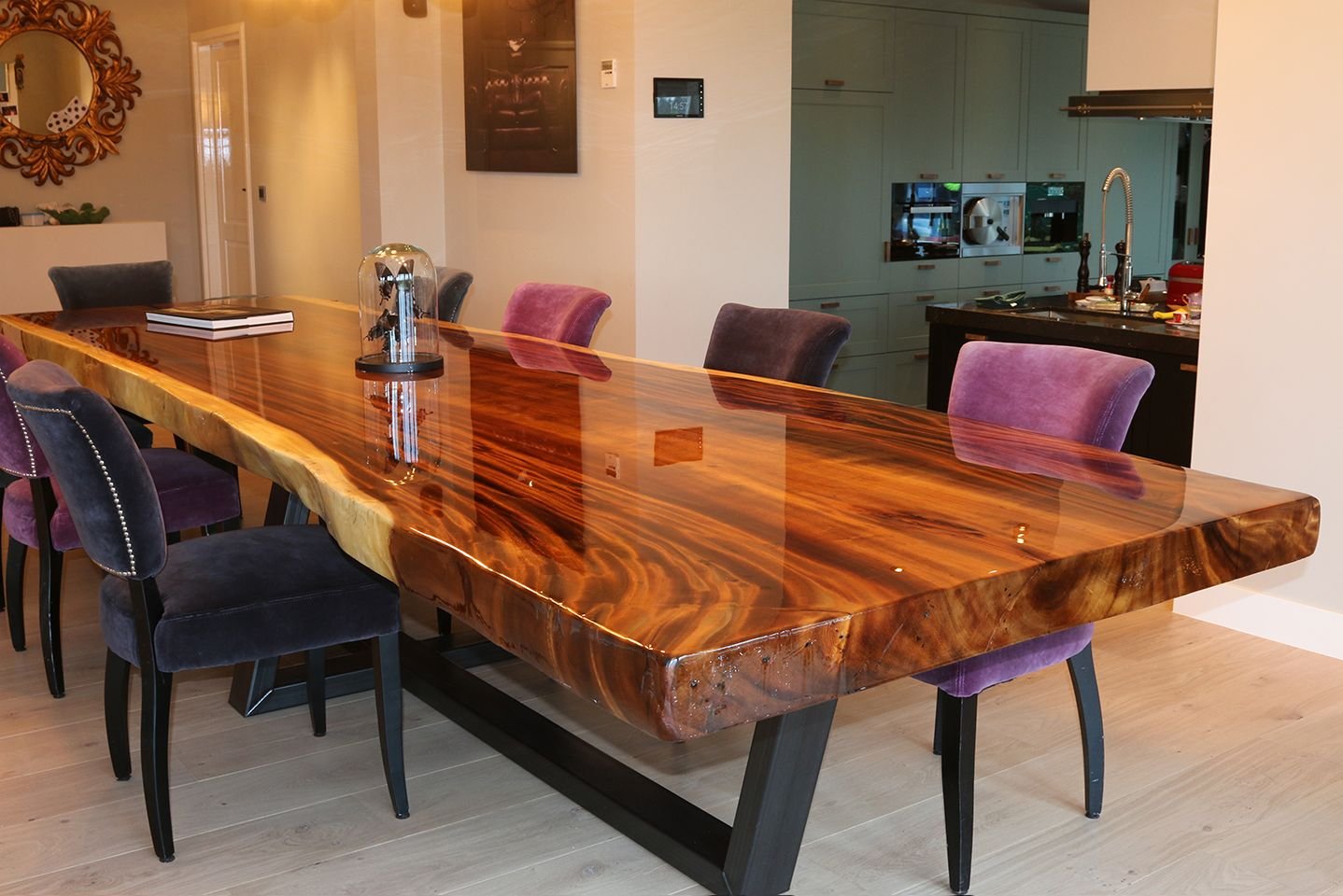 Стол обеденный из массива дерева bestkaminy ru. Обеденный стол Orlando Wood Table. Обеденный стол Jimi из массива дуба IMR-1051972. Секвойя слэб. Массивный деревянный стол.