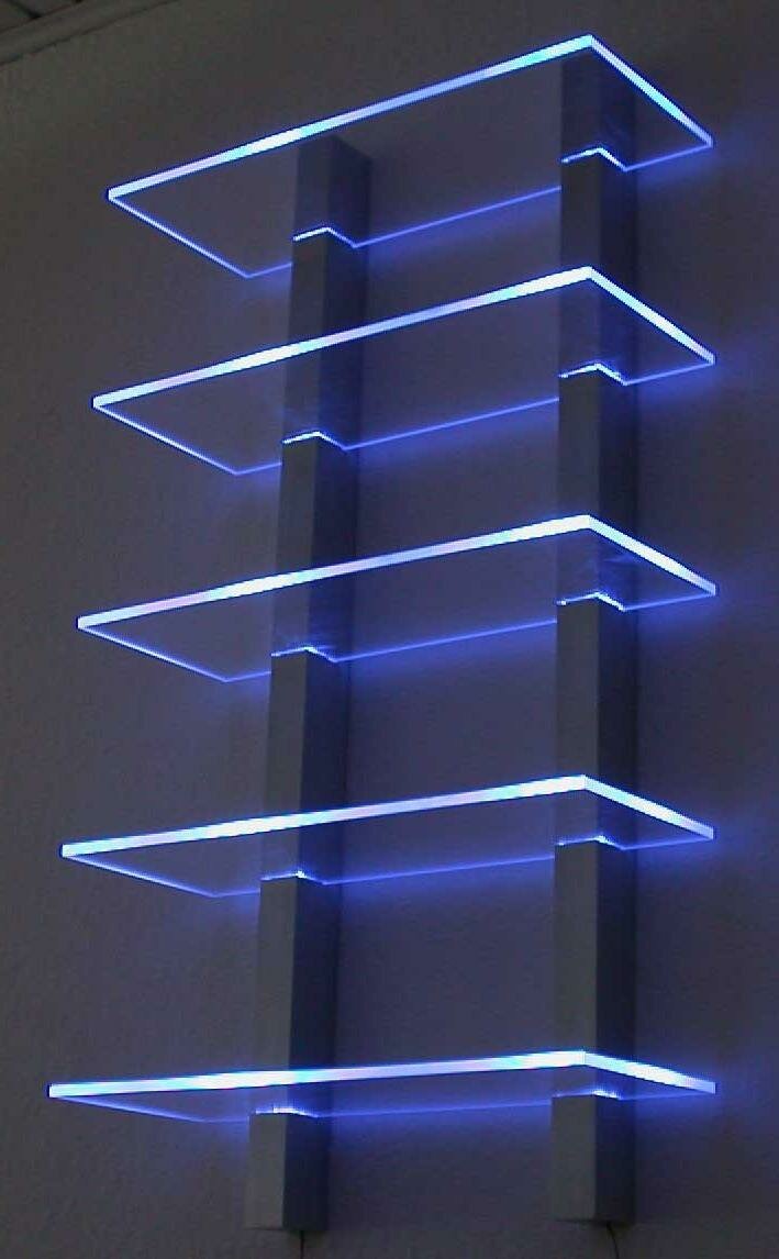 светодиодная подсветка шкафа стены