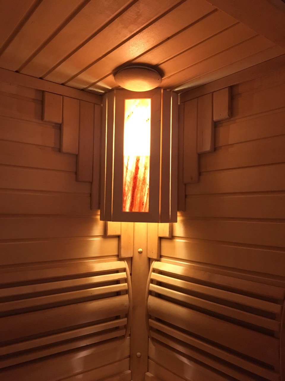 Соляные светильники в баню