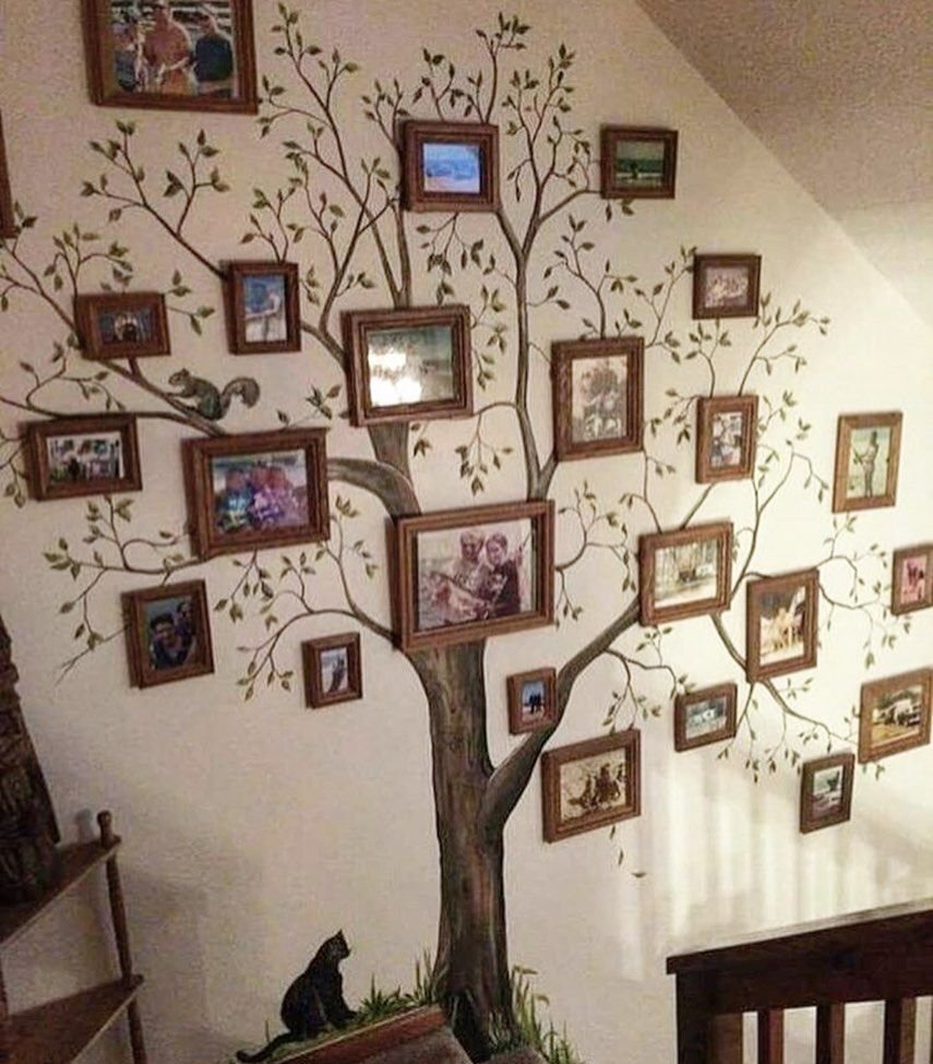 Древо жизни на стене