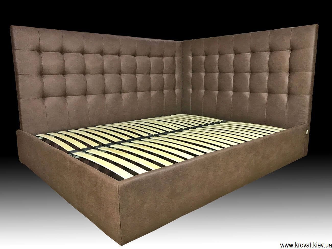 кровать магда с боковыми спинками