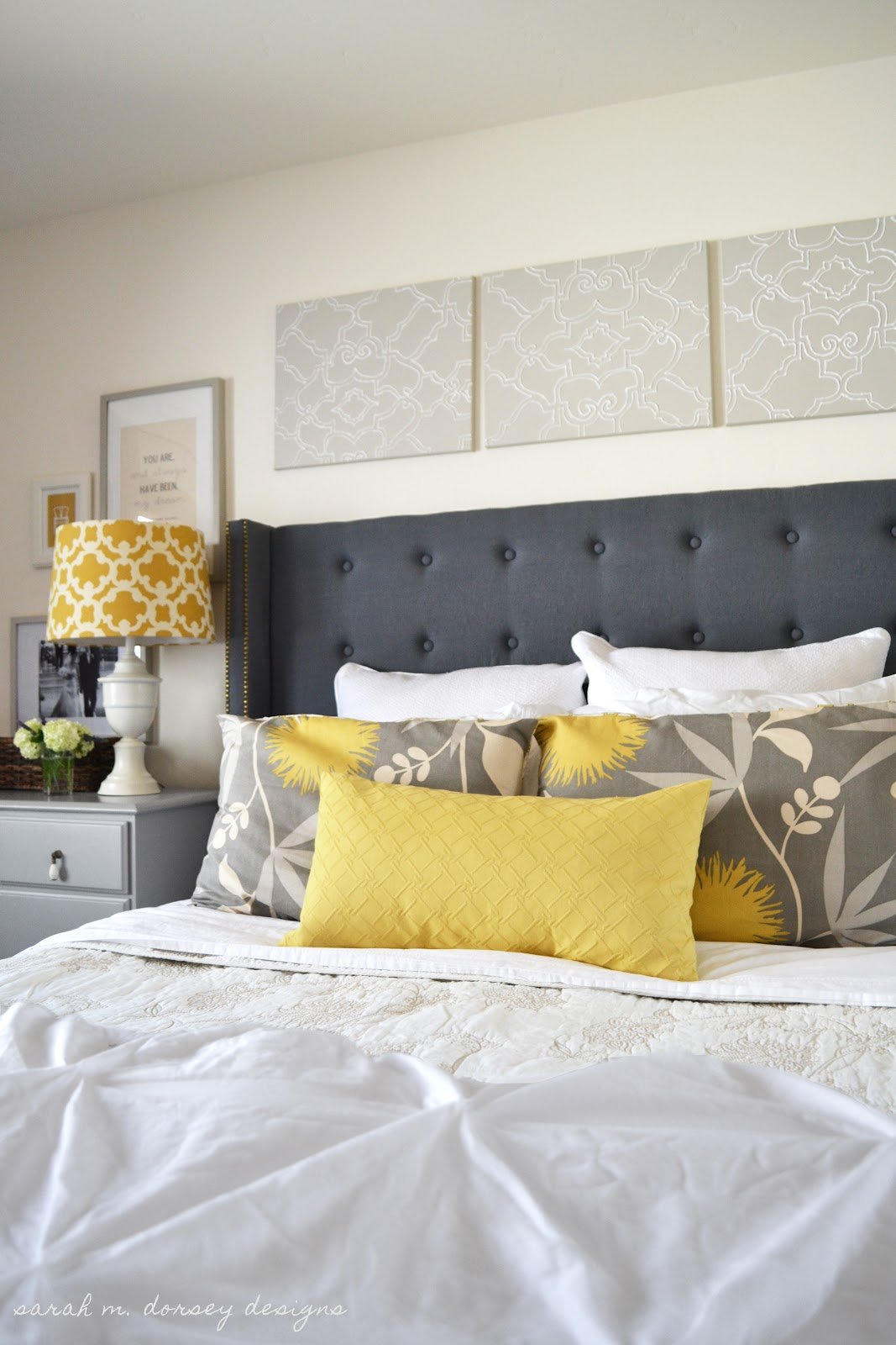 Кровать Tufted Headboard