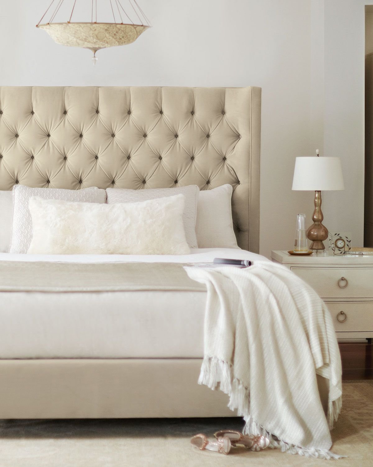 Кровать Tufted Headboard