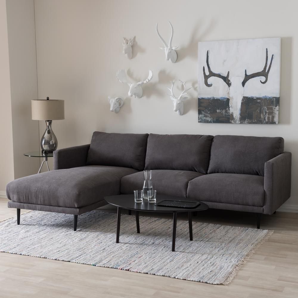 мягкая мебель серого цвета в интерьере