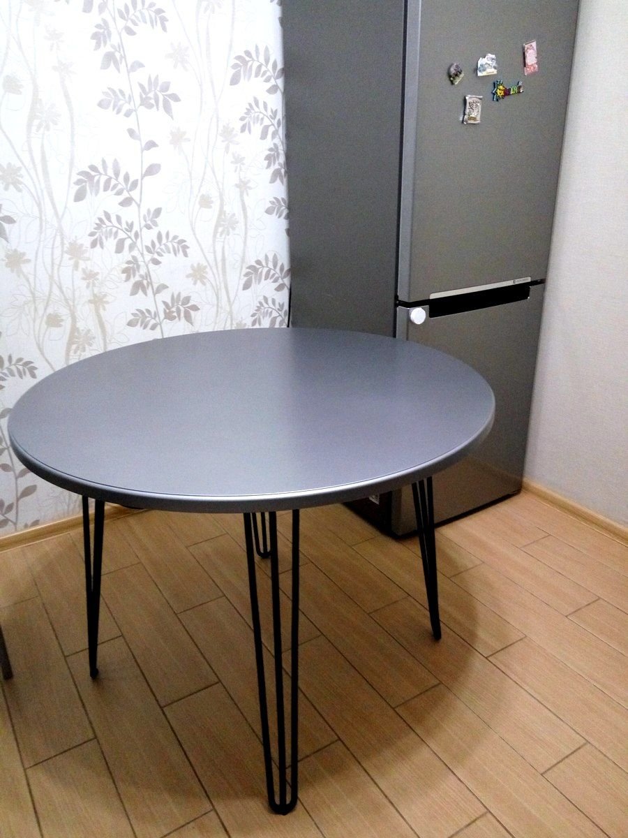 столик для кухни маленький раскладной круглый