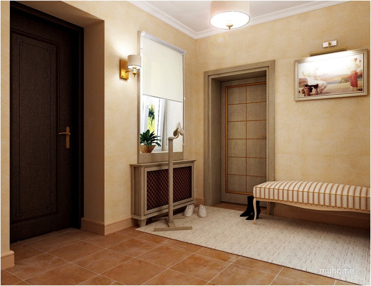 Прихожая тамбур в частном доме