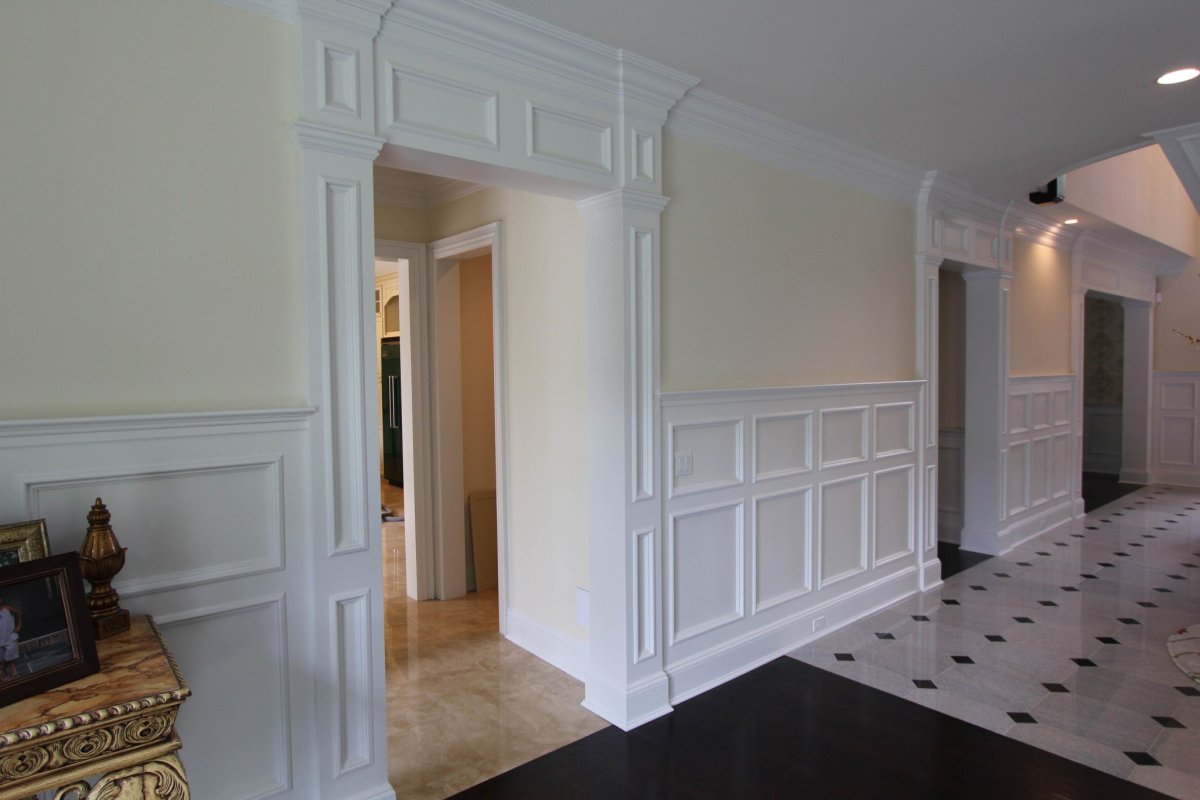 Полиуретановые молдинги для стен для внутренней отделки