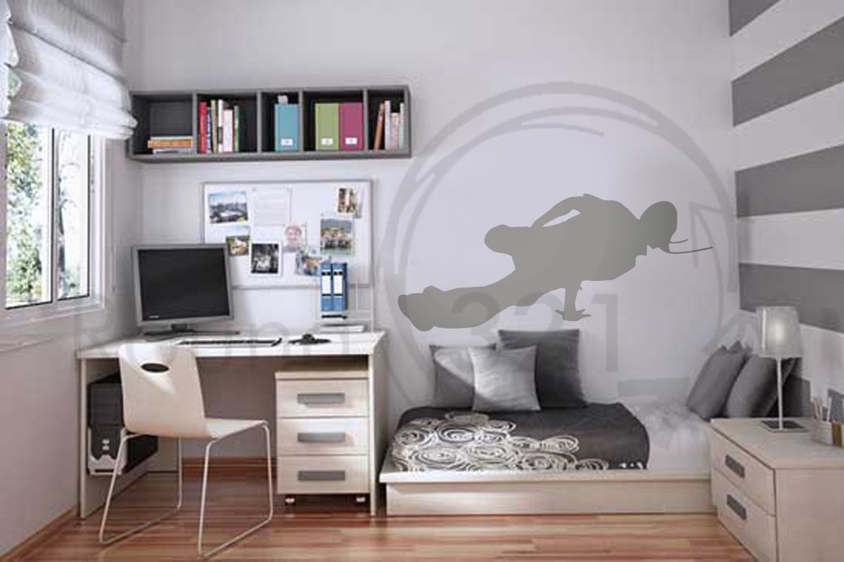 Интерьер детской Люкс в коттедже для мальчика