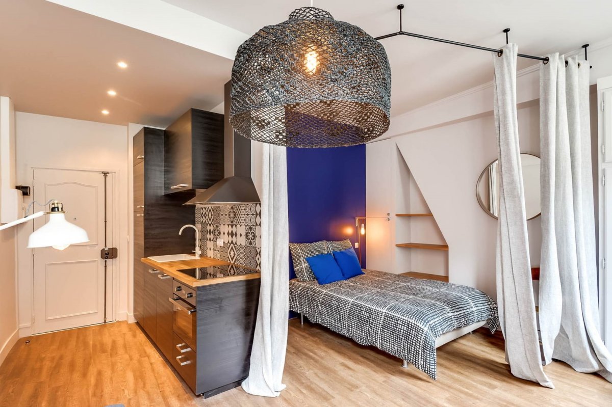 Разделение комнаты перегородкой