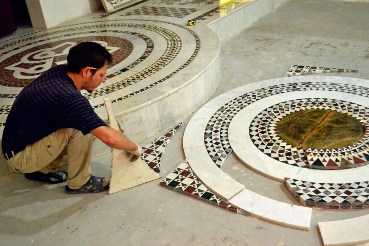 Херсон мозаичный пол