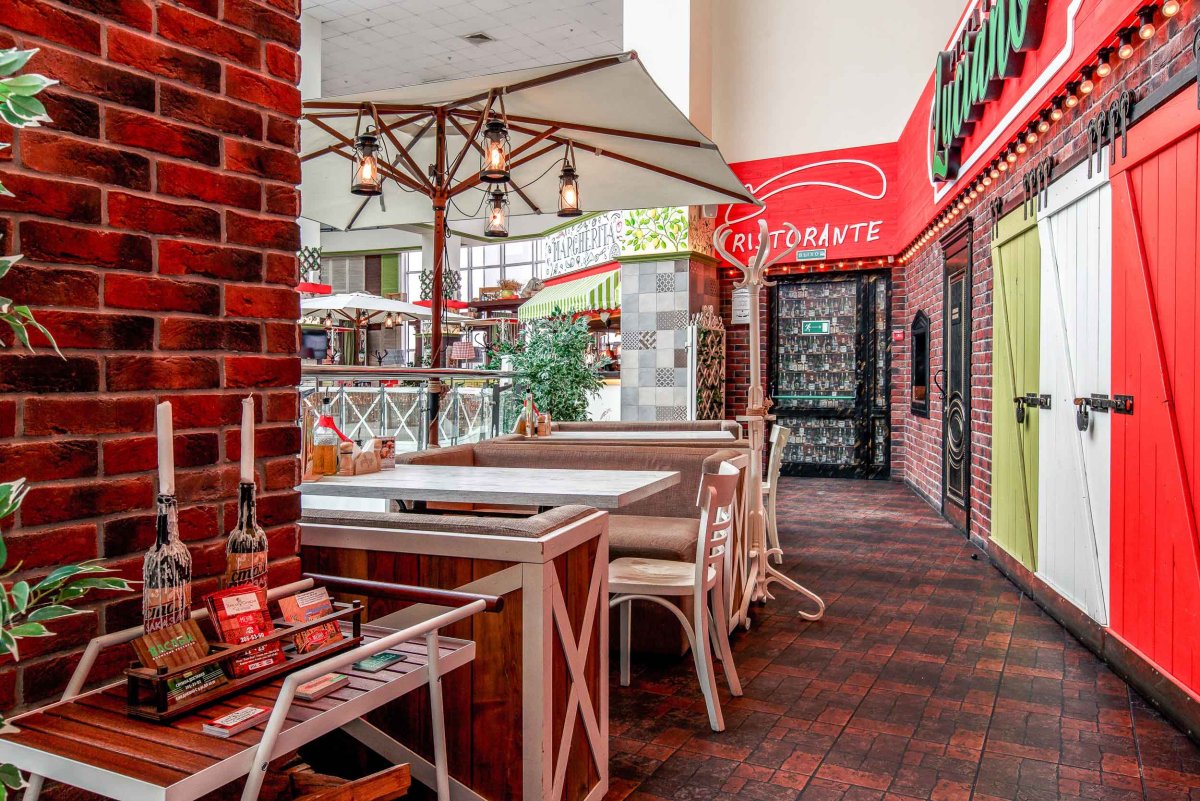 Пиццерия в итальянском стиле