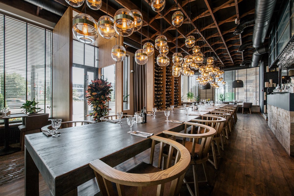 Декор итальянского ресторана