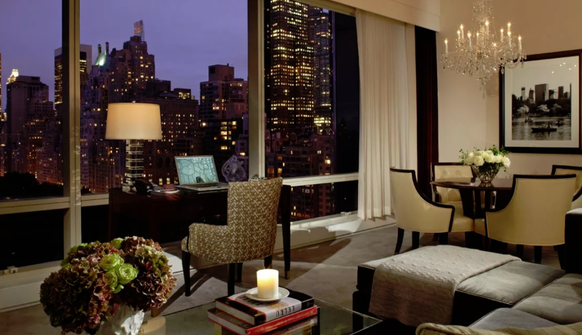 Трамп Тауэр Нью-Йорк интерьер