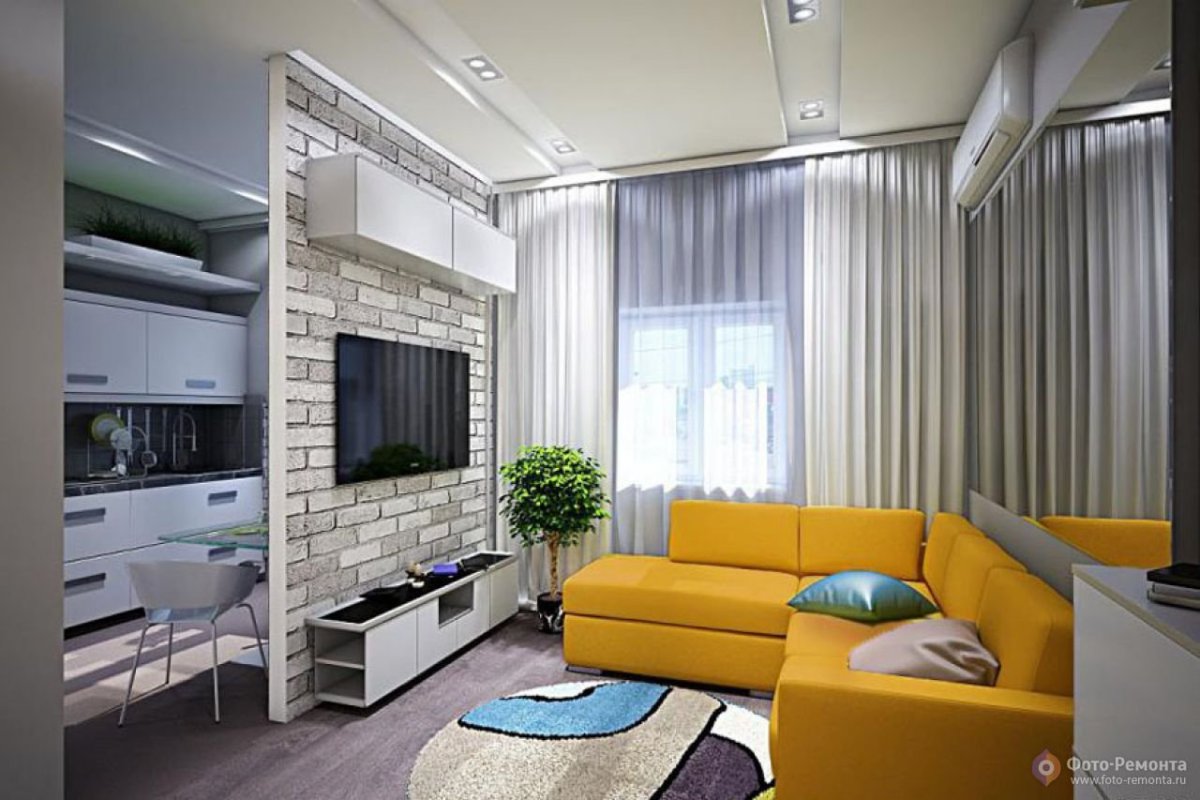 Отделка квартиры студии