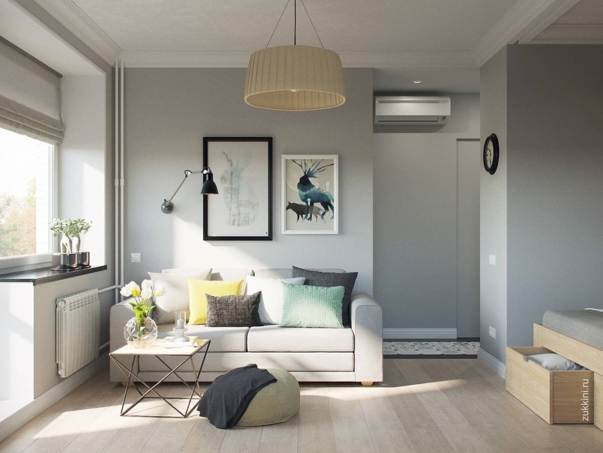 Интерьер однушки хрущевки