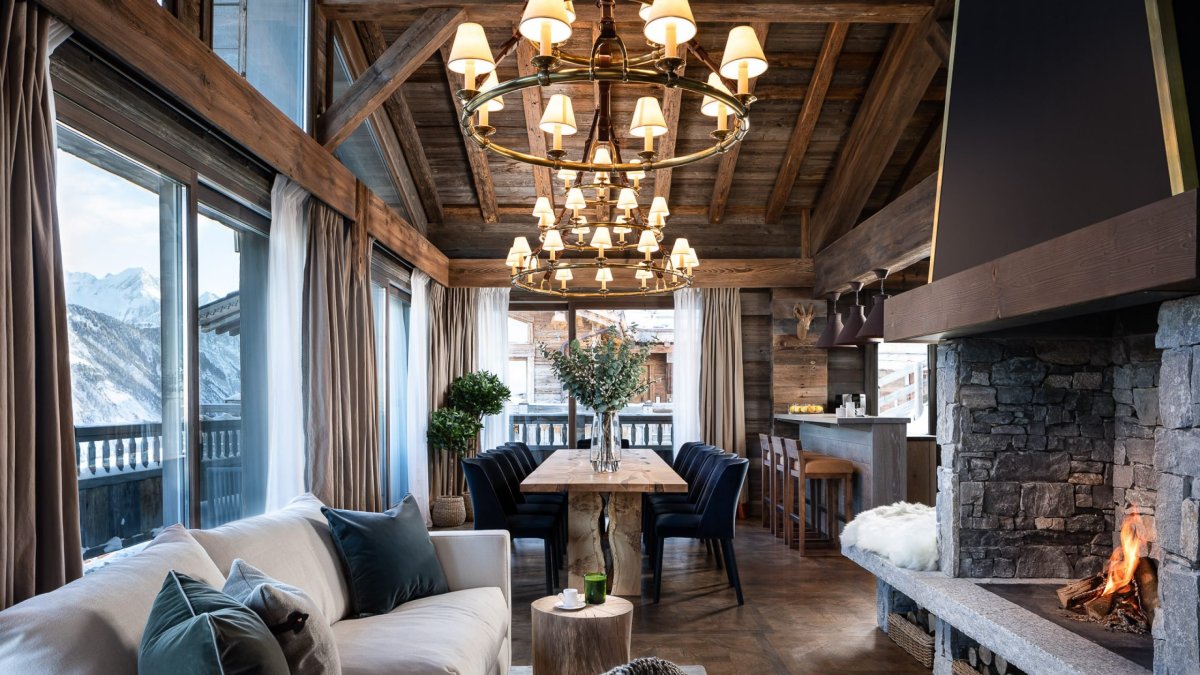 Жан-Мишель Вильмотт. Интерьер альпийского Шале.