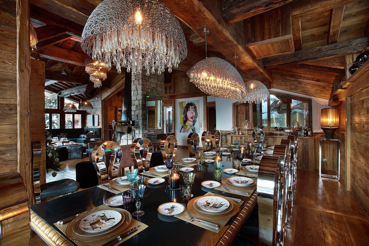 Ресторан Шале интерьер