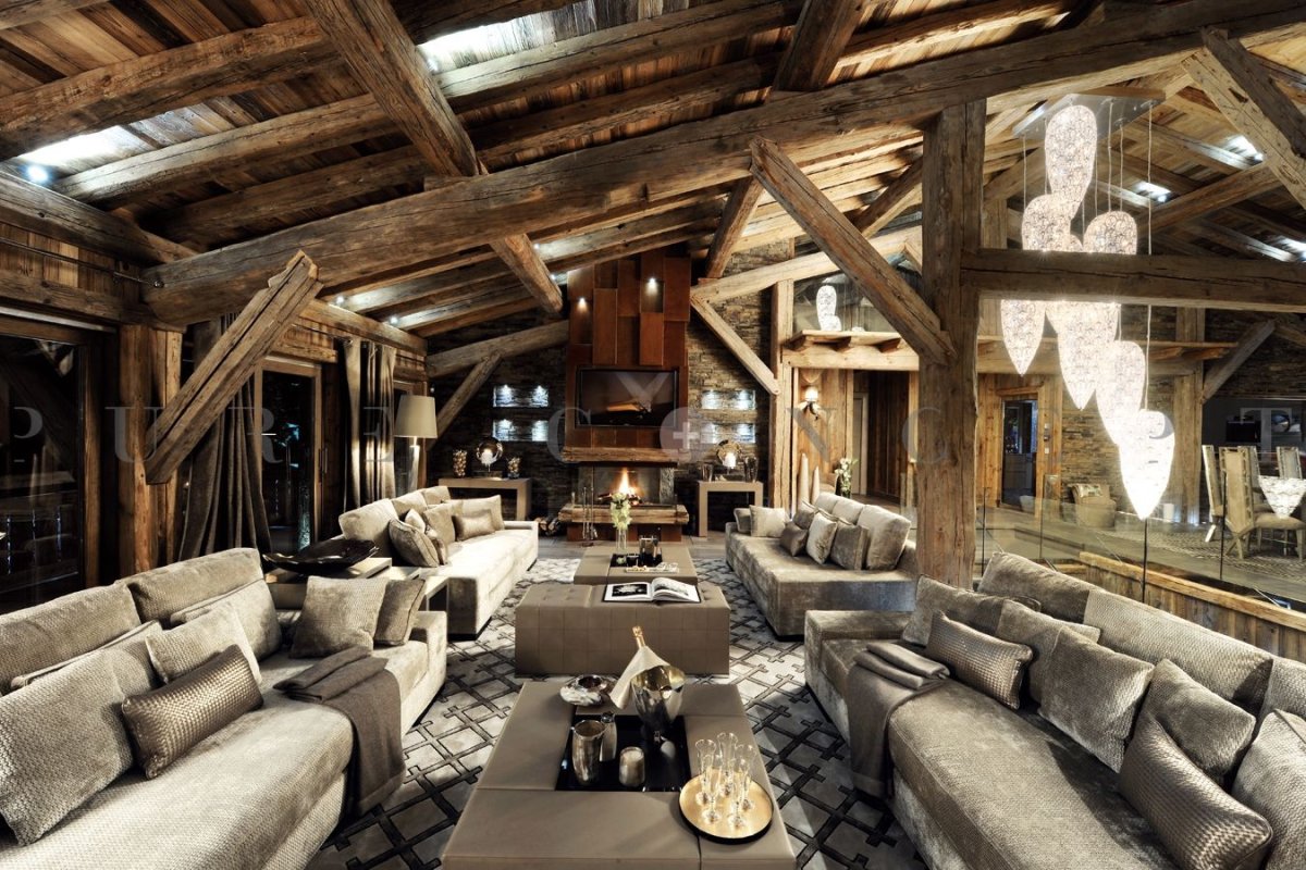 Шале Межев в Швейцарии