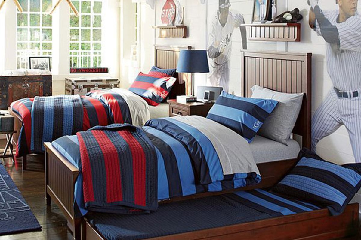 Детские спальни для двух мальчиков