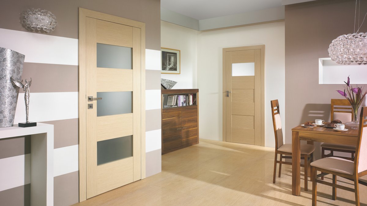 Глянцевые двери межкомнатные