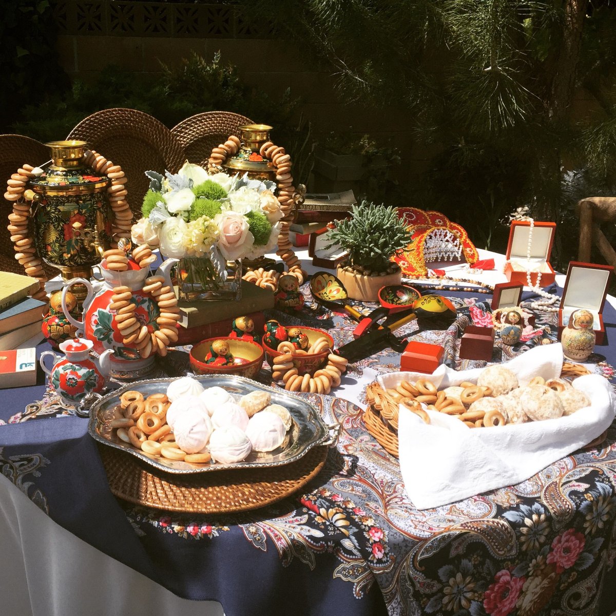 Русский праздничный стол