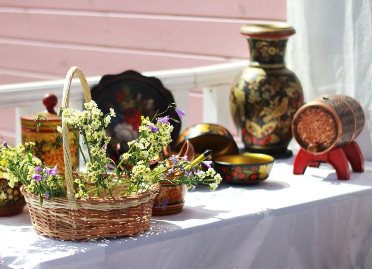 Декор в русском народном стиле