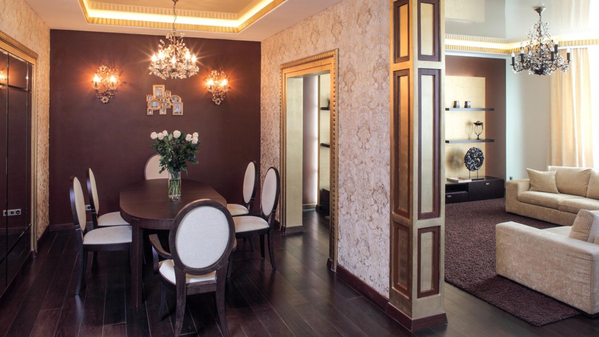 Колонны в интерьере