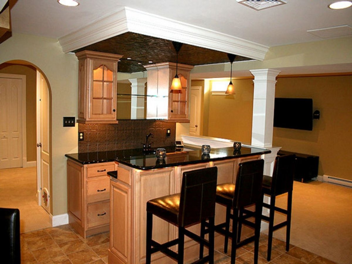 Интерьер барных стоек