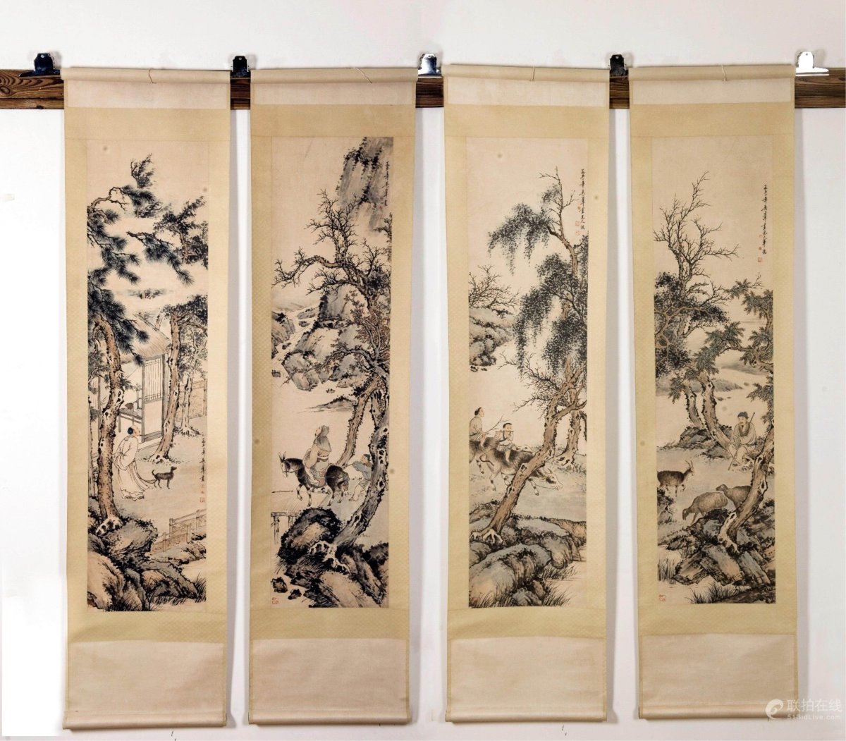 Японская живопись на свитках