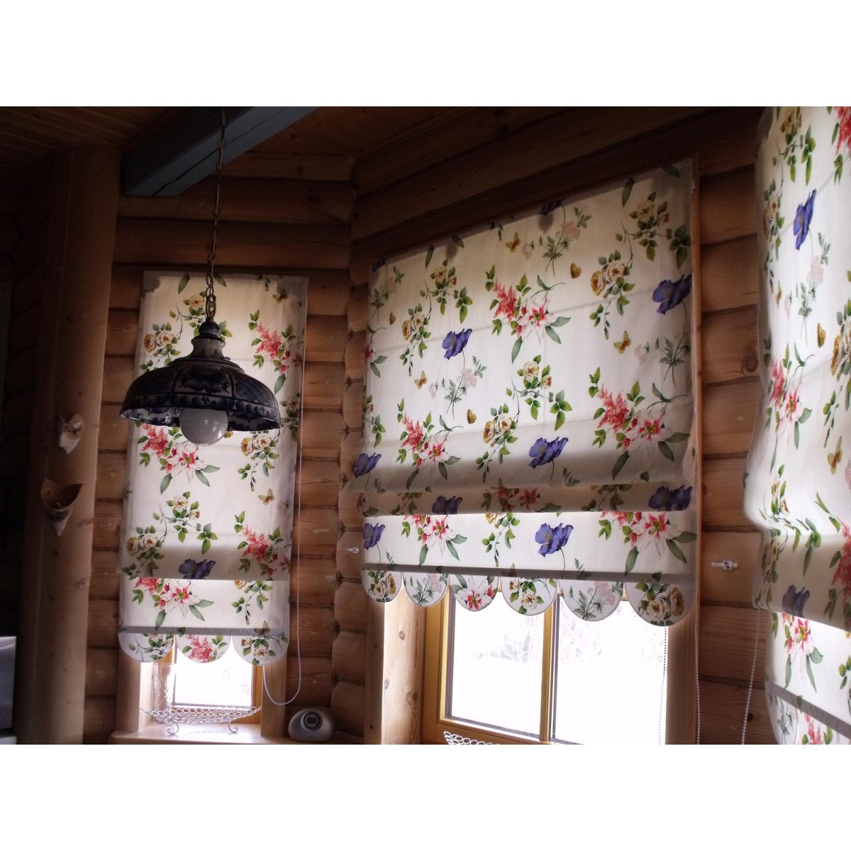 Кухня в загородном доме в стиле Прованс