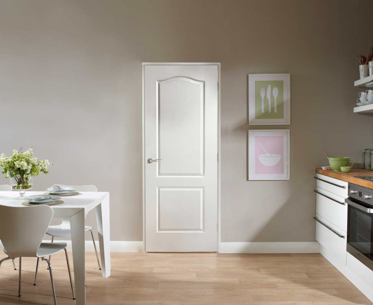 Серые двери в интерьере