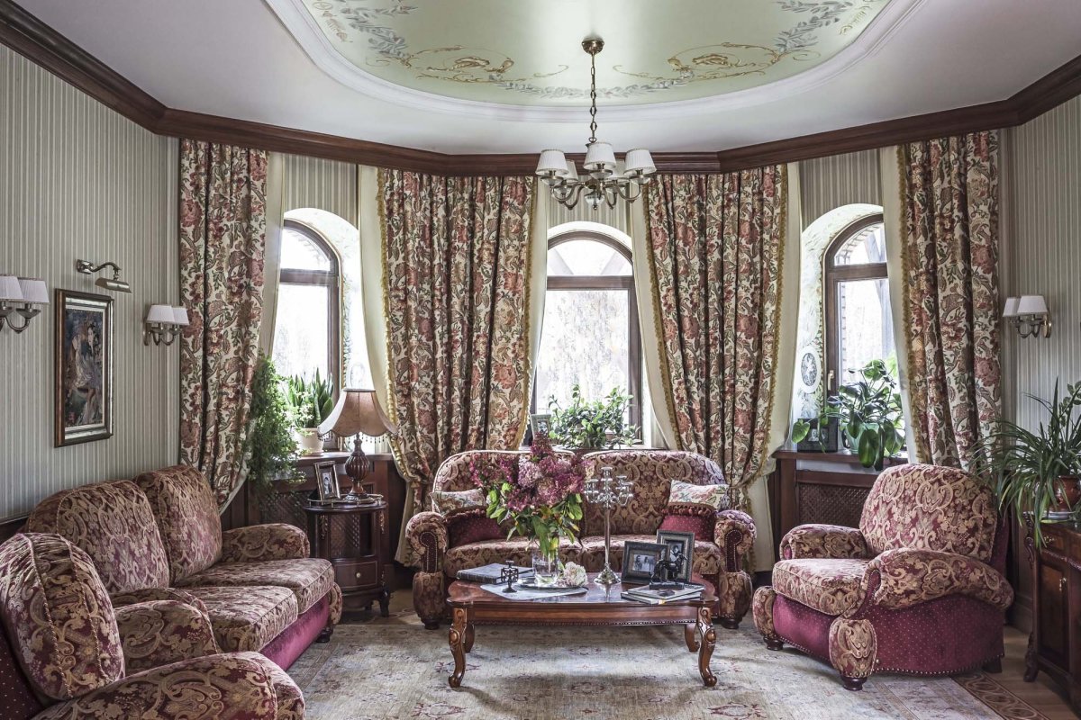 Купеческий интерьер 18 века