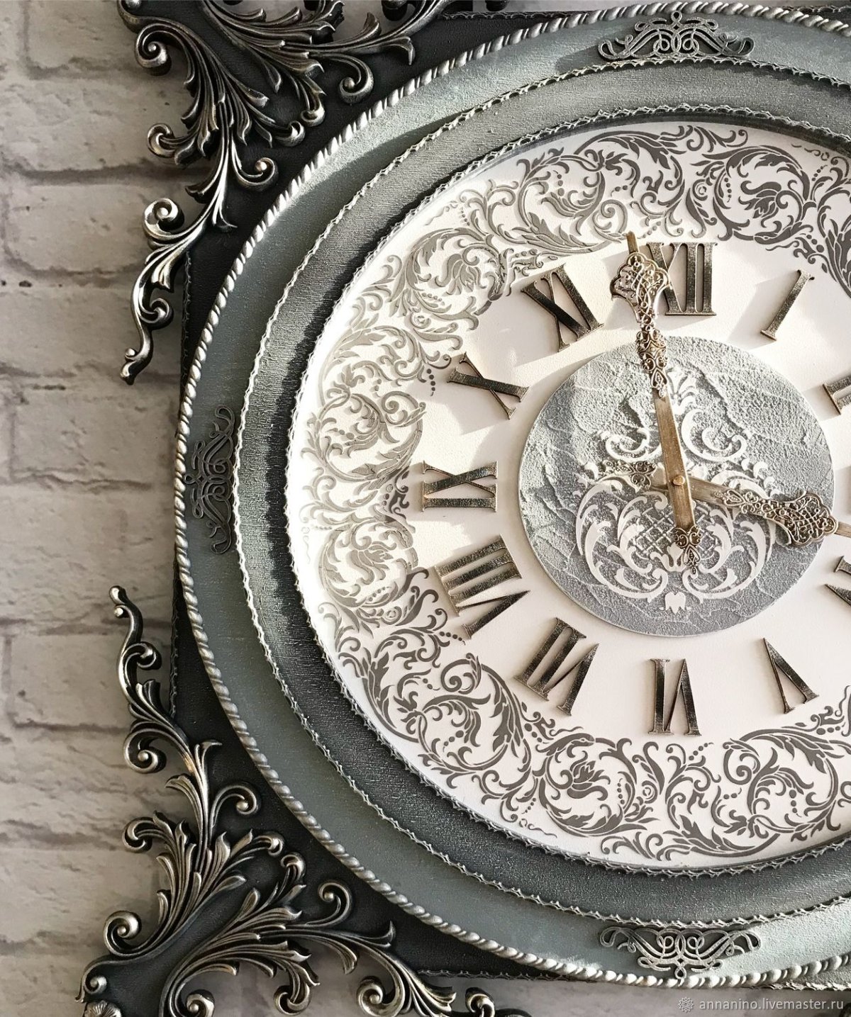 Настенные часы в стиле Барокко