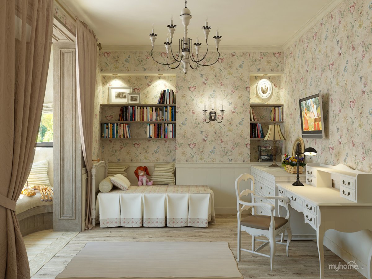 Ванная во французском стиле