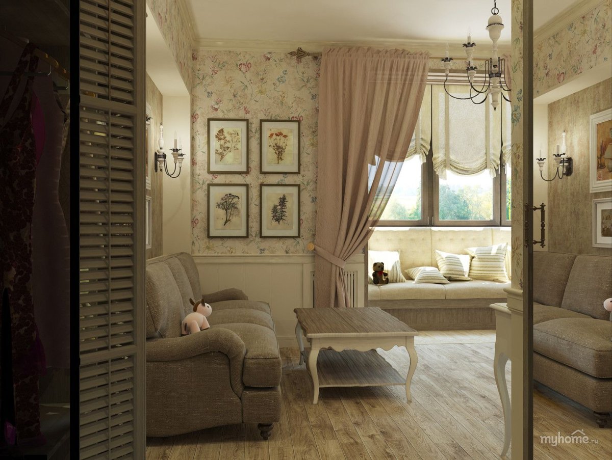 Маленькая уютная квартира во Франции