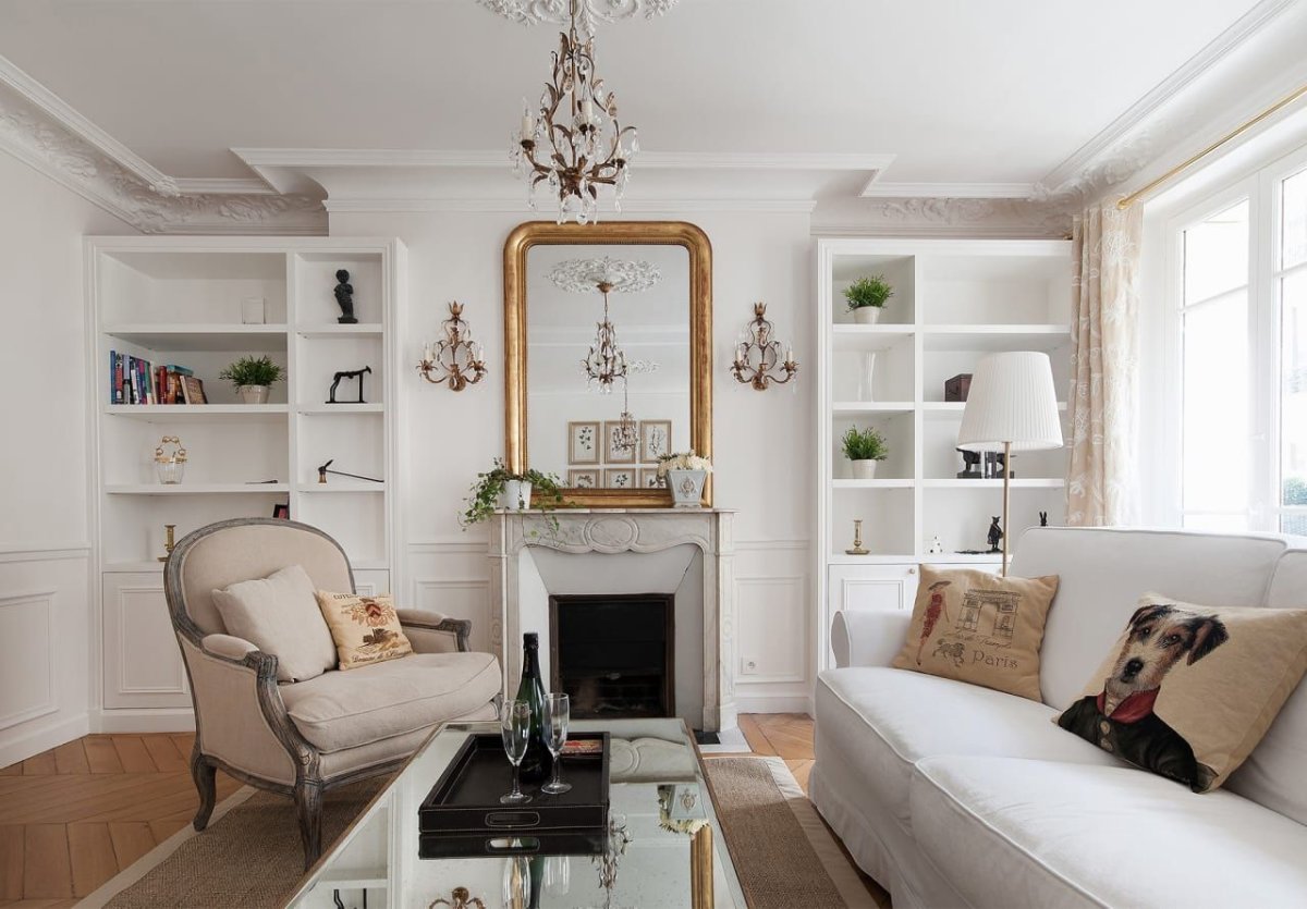 Паризьен стиль в интерьере