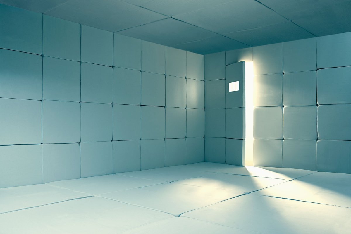 Угол белой комнаты