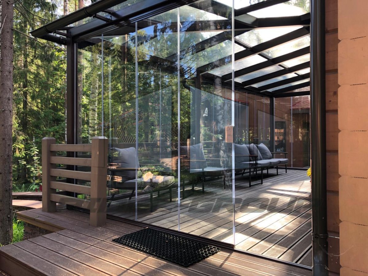 Остекление террас СИАЛ