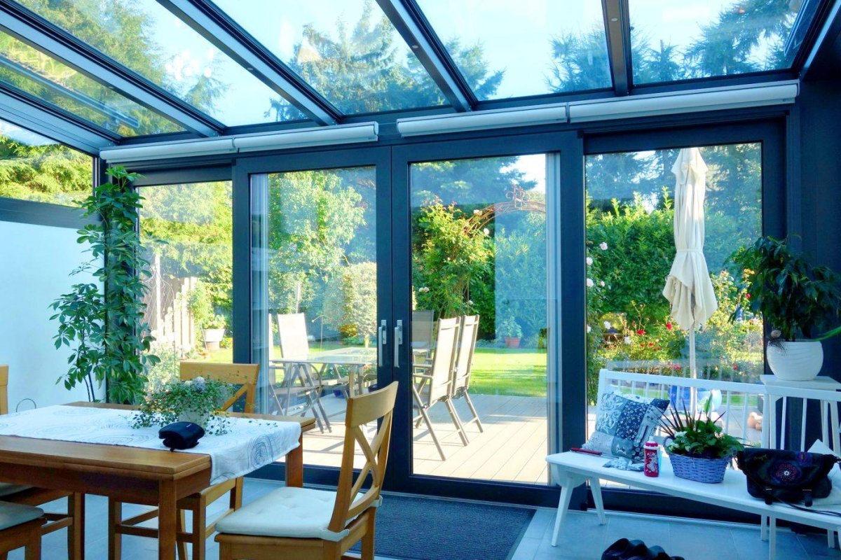 Зимний сад веранда остекленные