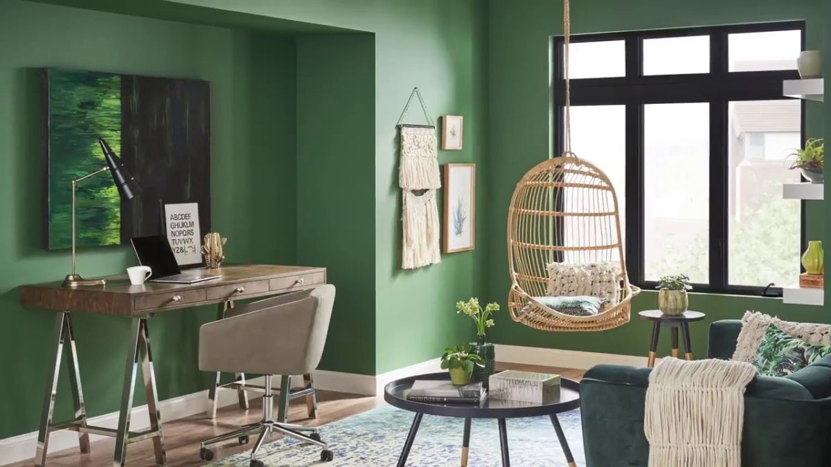 Оригинальная покраска стен