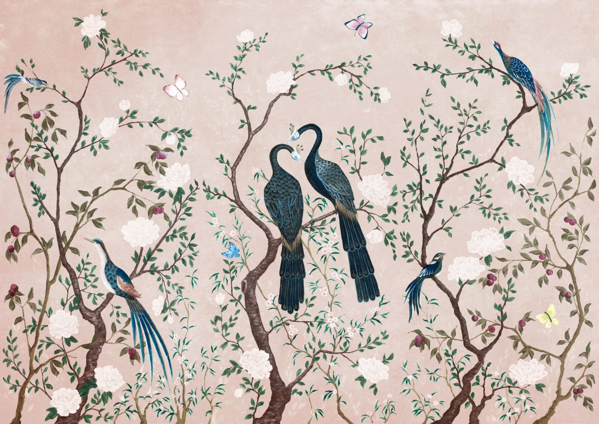 Фрески в стиле Шинуазри