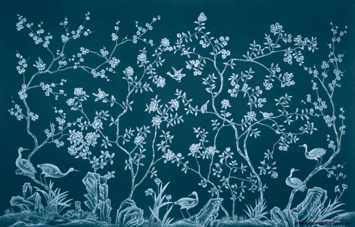 Ресуа Шинуазри голубая