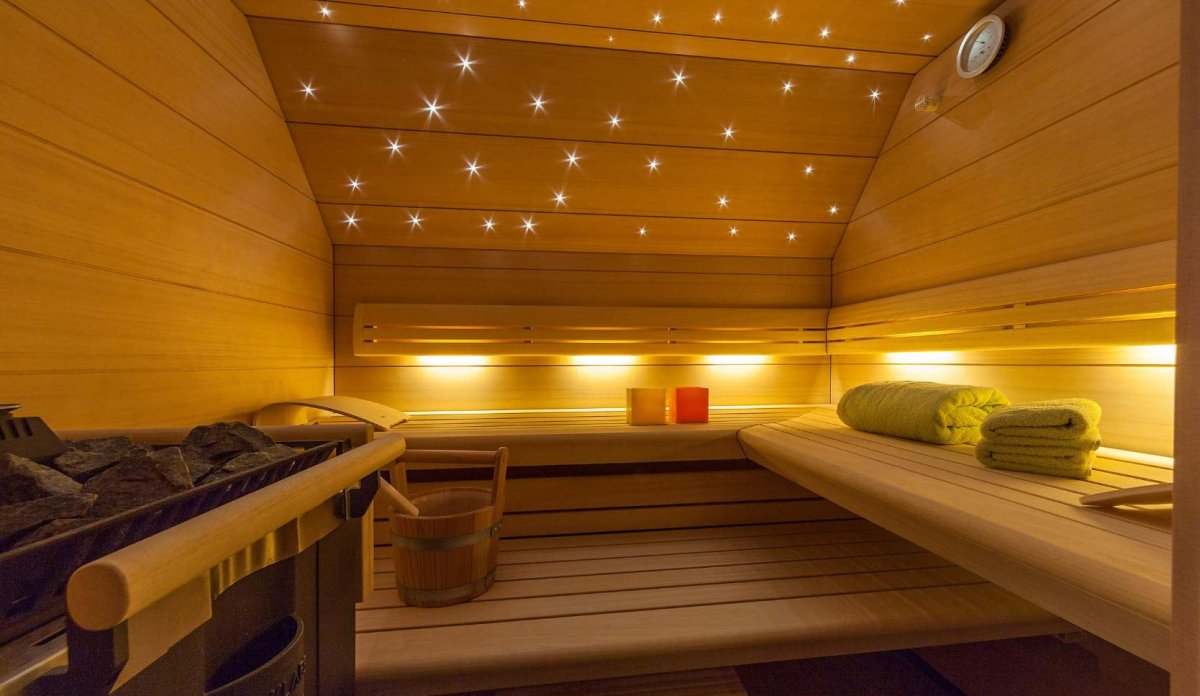 Деревянные светильники для бани