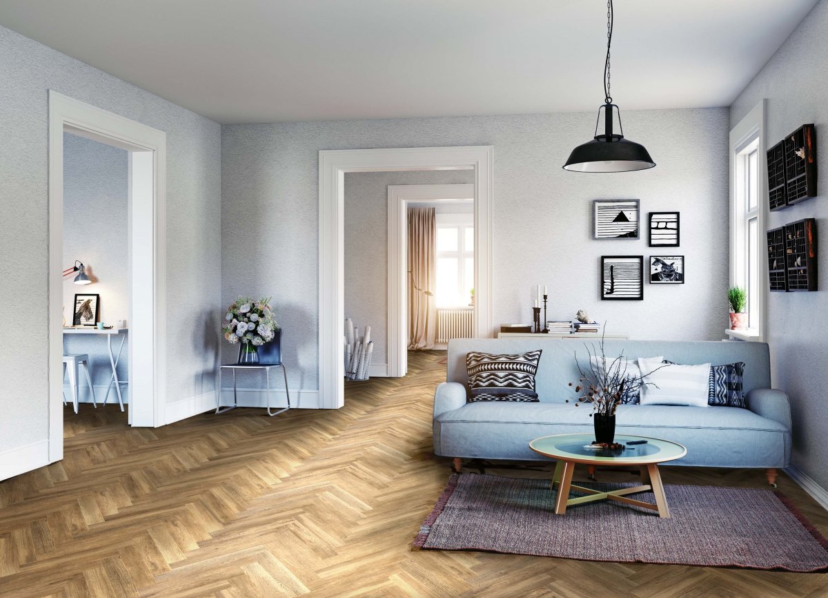 Паркет в стиле Сканди