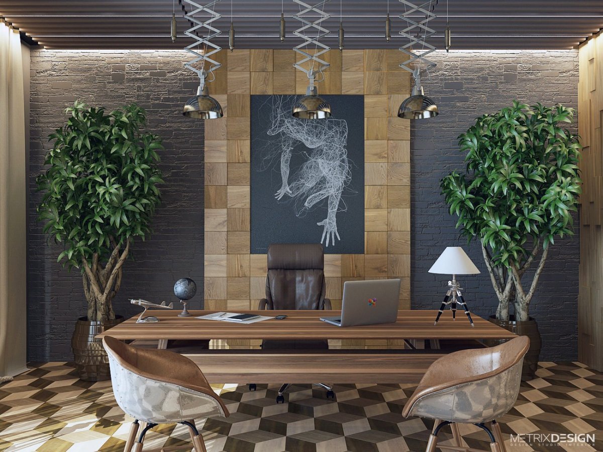 Комната для подростка в стиле хайтек