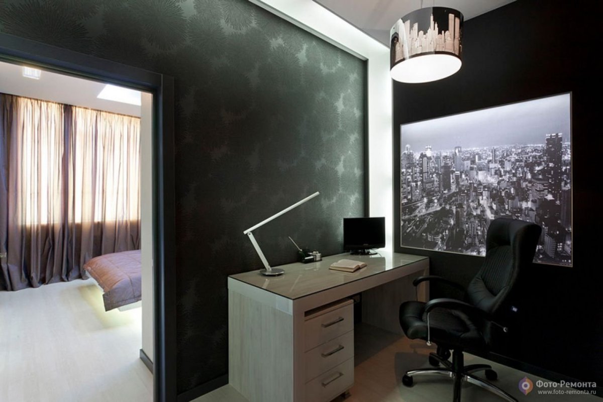 Кабинет в стиле Hi-Tech