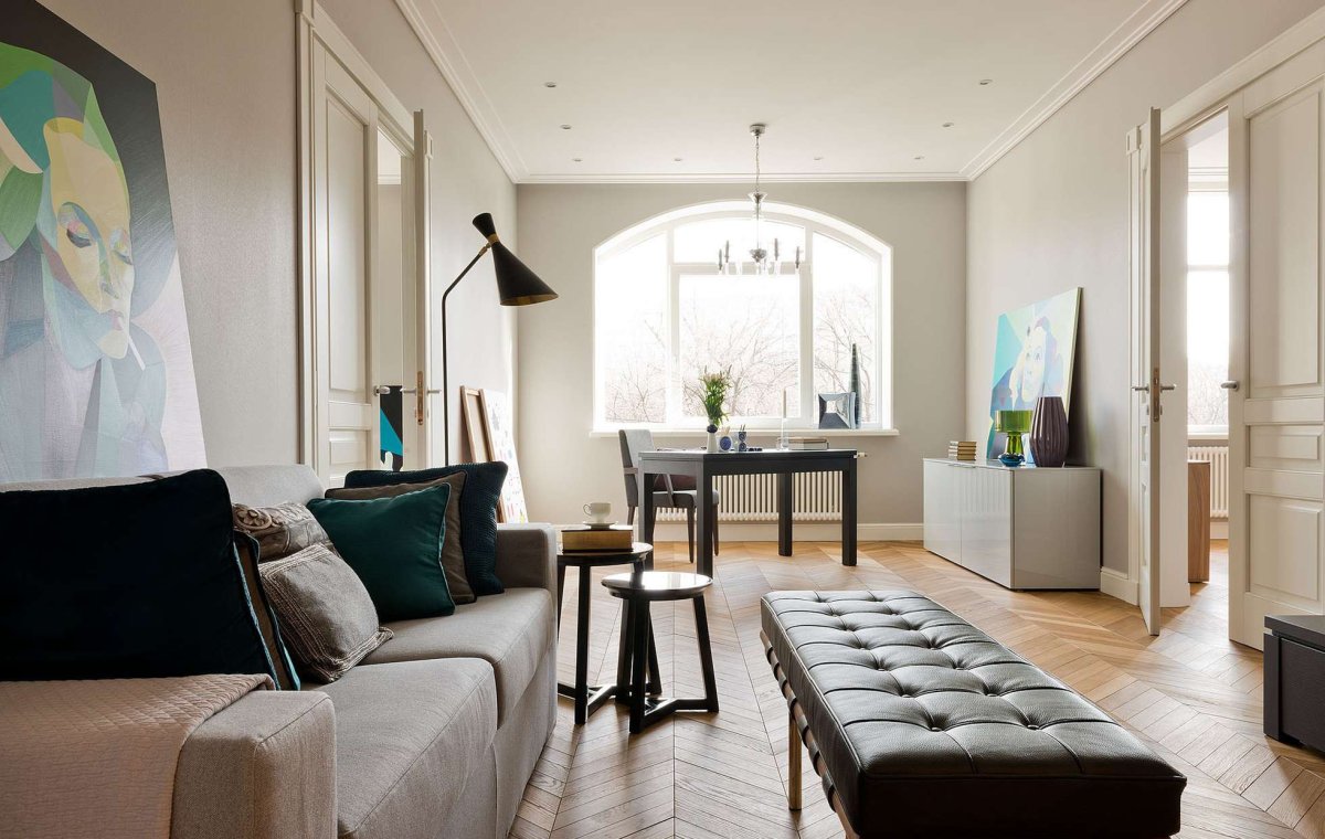 Французский Минимализм в интерьере