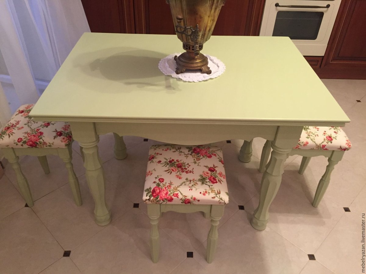 Обеденная группа в стиле Прованс