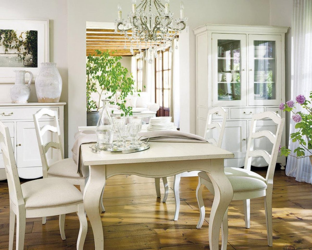 Кухня Кантри Прованс обеденная группа